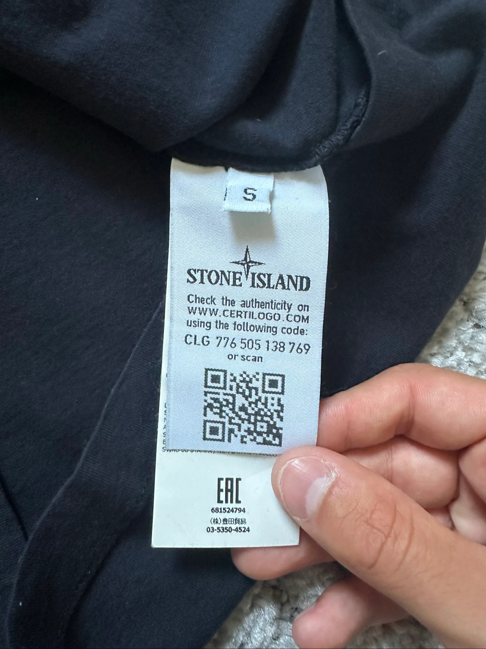 Stone Island | Camisa Stone Island Gris | Talla S – photo 5